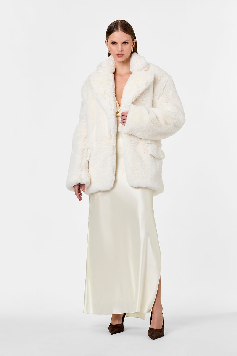 DESIREE JACKET - IVORY – NICHOLAS