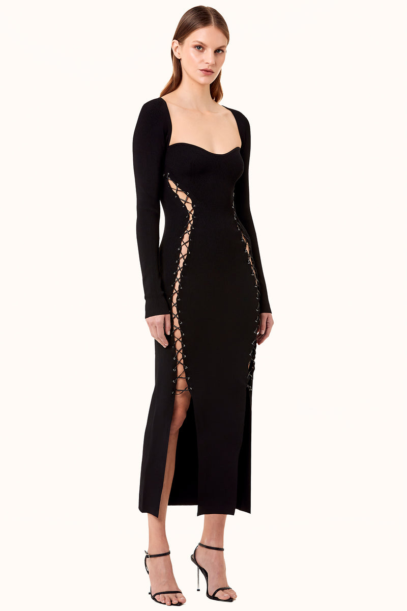 niakuru　Acka lace no sleeve dress lace no sleeve dress – Acka online store