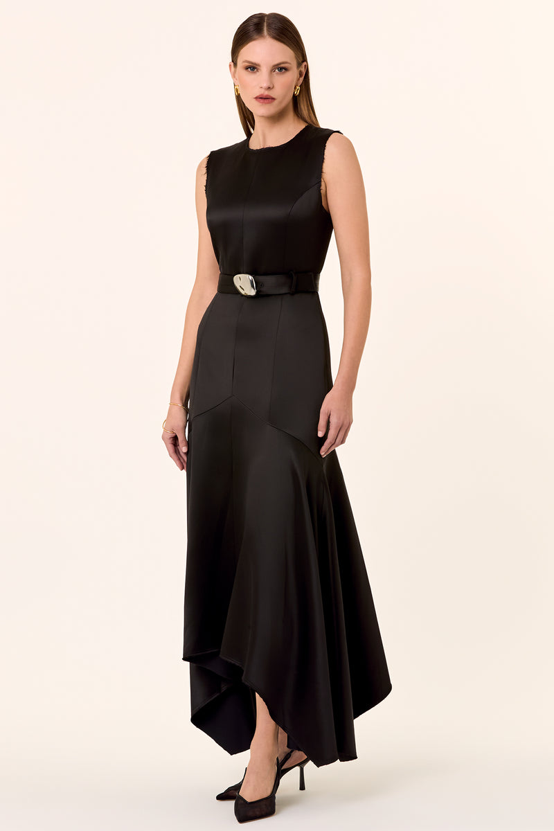 タグ付 carla カーラ Lady scallop dress-Black 1 タグ付 carla カーラ Lady scallop dress-Black 1 - メルカリ