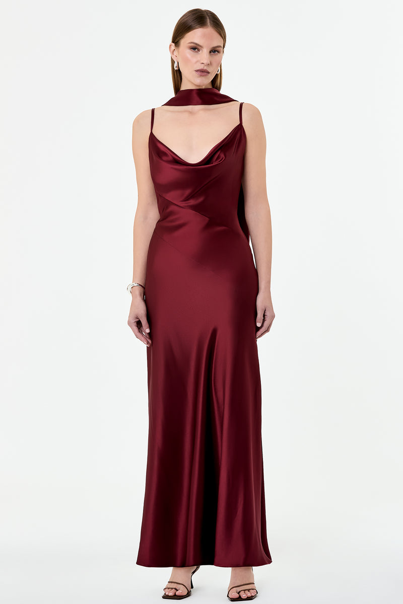 GENEVA DRESS - PLUM