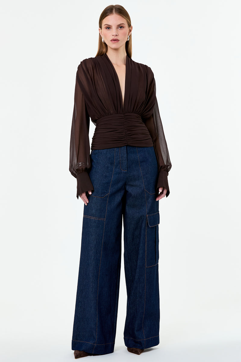 JACQUELINE TOP - CACAO