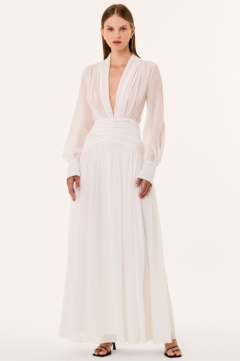 JOCELYN DRESS - IVORY – NICHOLAS