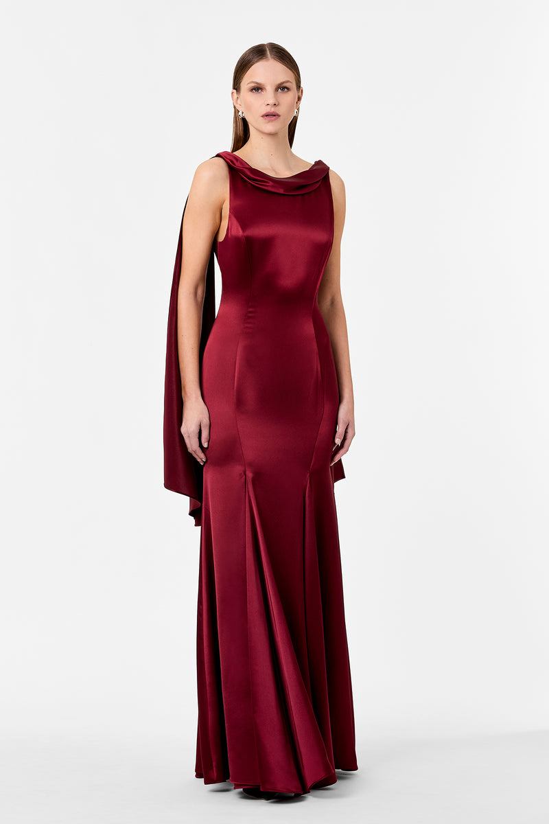 NICOLETTE DRESS - PLUM