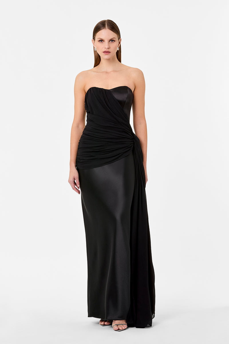 nicholas dress ERELYN wear aesthetic Erelyn Strapless Gown