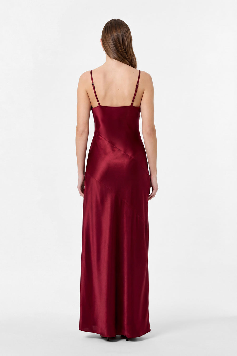 NELIA DRESS - PLUM