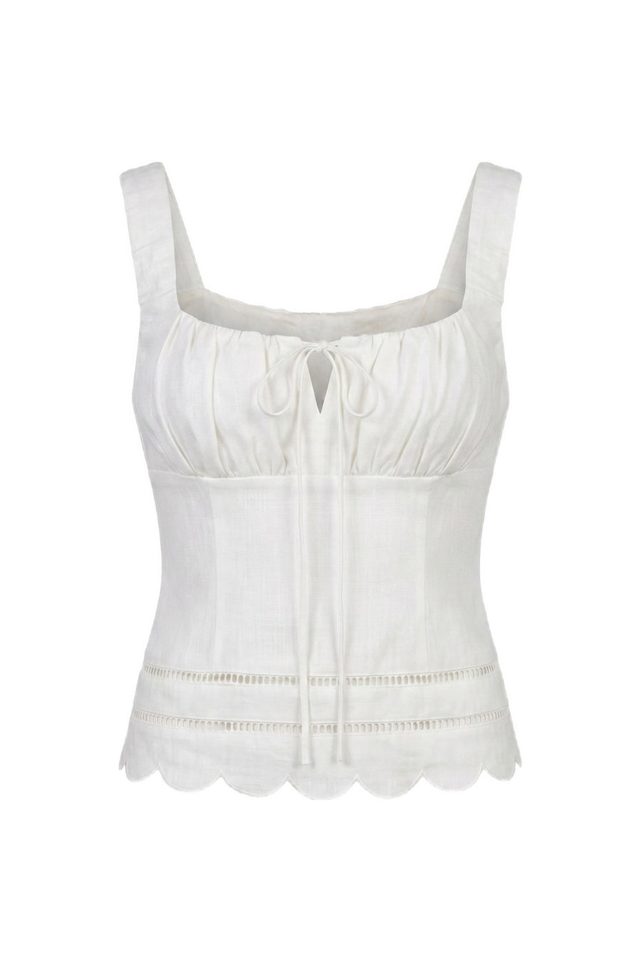 EBBA TOP - IVORY