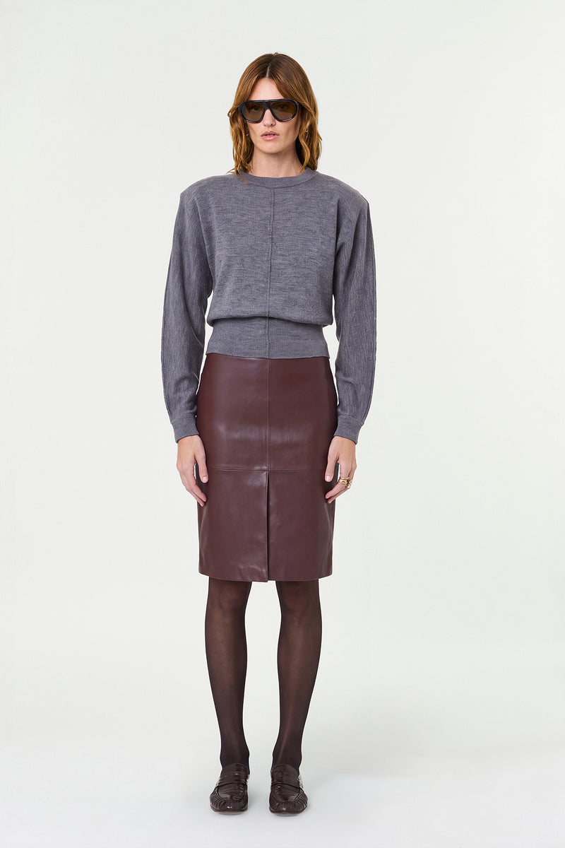 NOELLE SWEATER - CHARCOAL