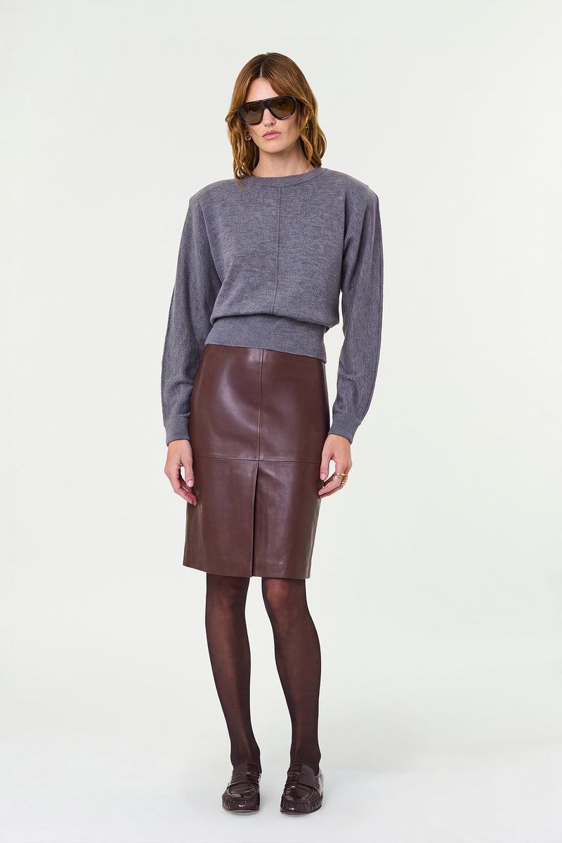 NOELLE SWEATER - CHARCOAL