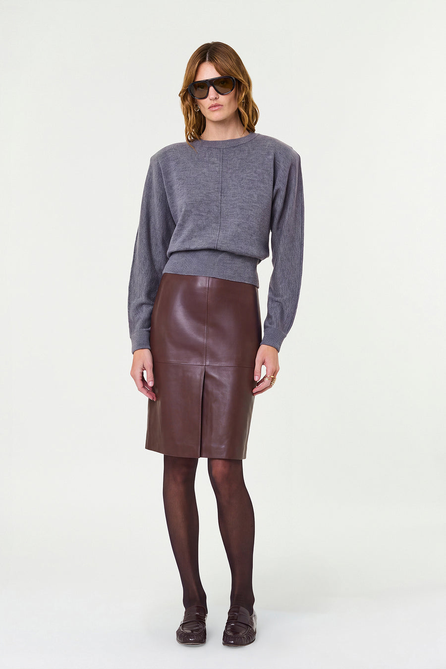 NOELLE SWEATER - CHARCOAL