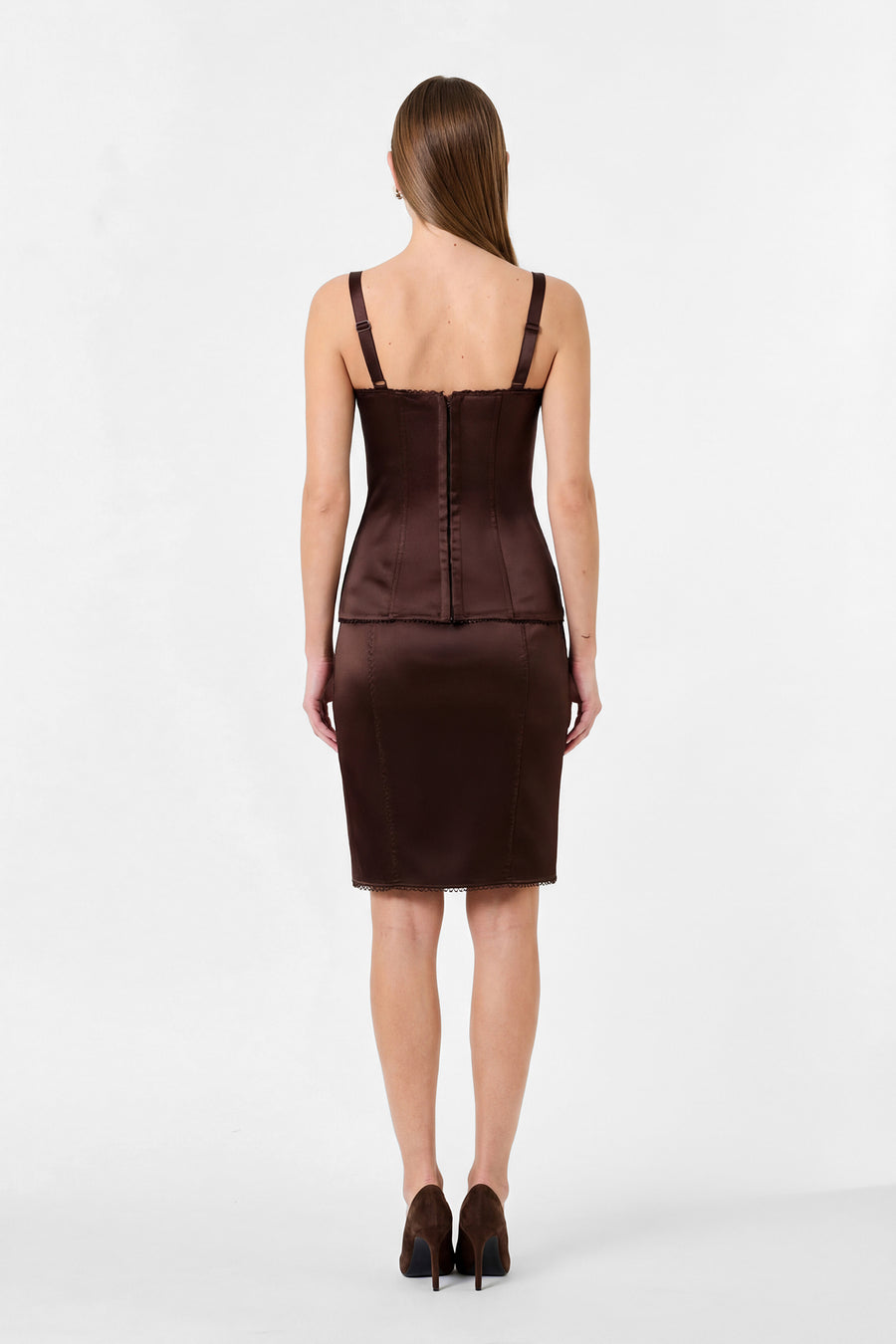 DAYANE SKIRT - ESPRESSO