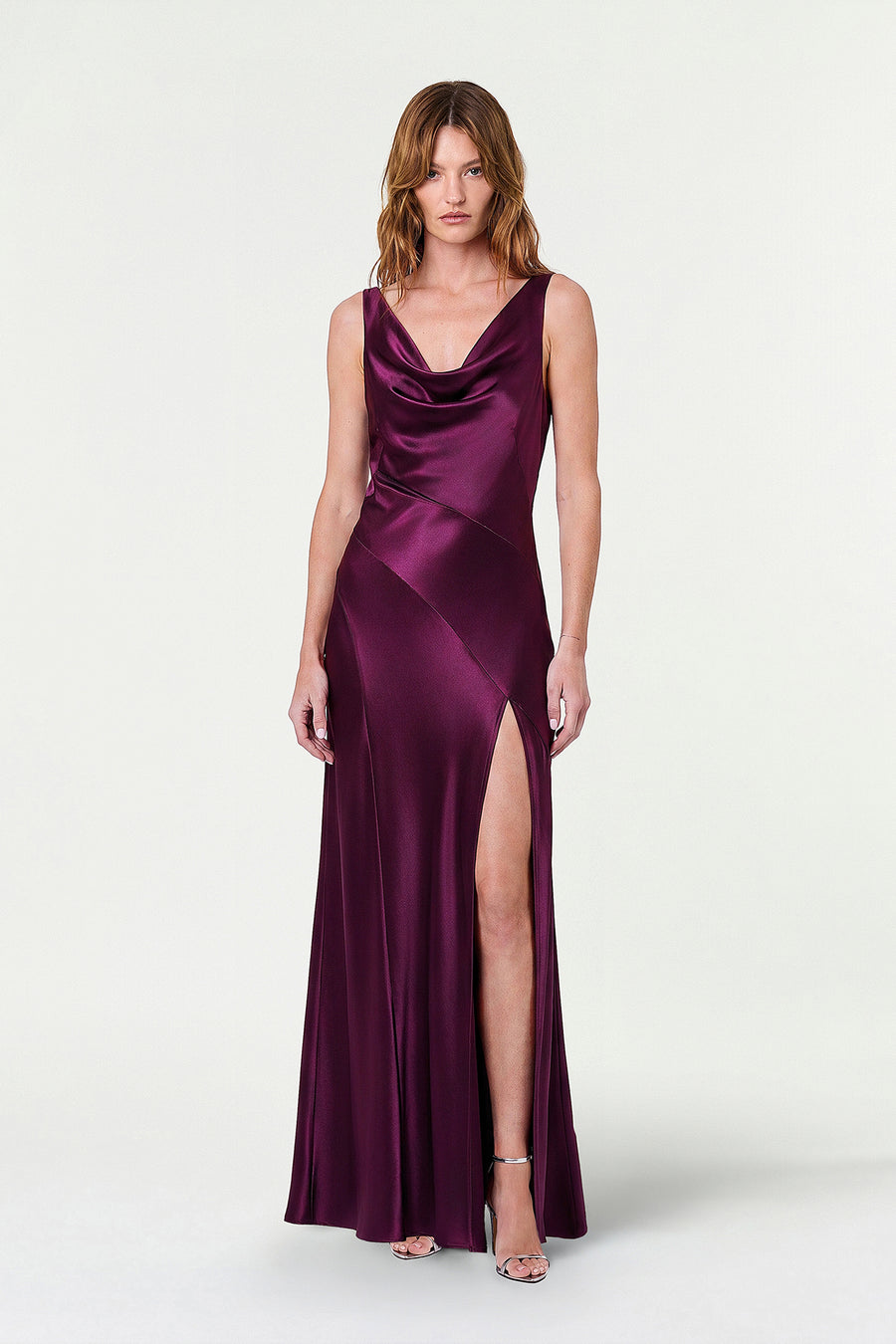 ALFINA DRESS - BLACKBERRY
