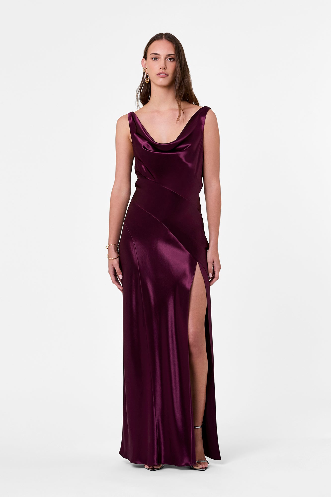 ALFINA DRESS - BLACKBERRY