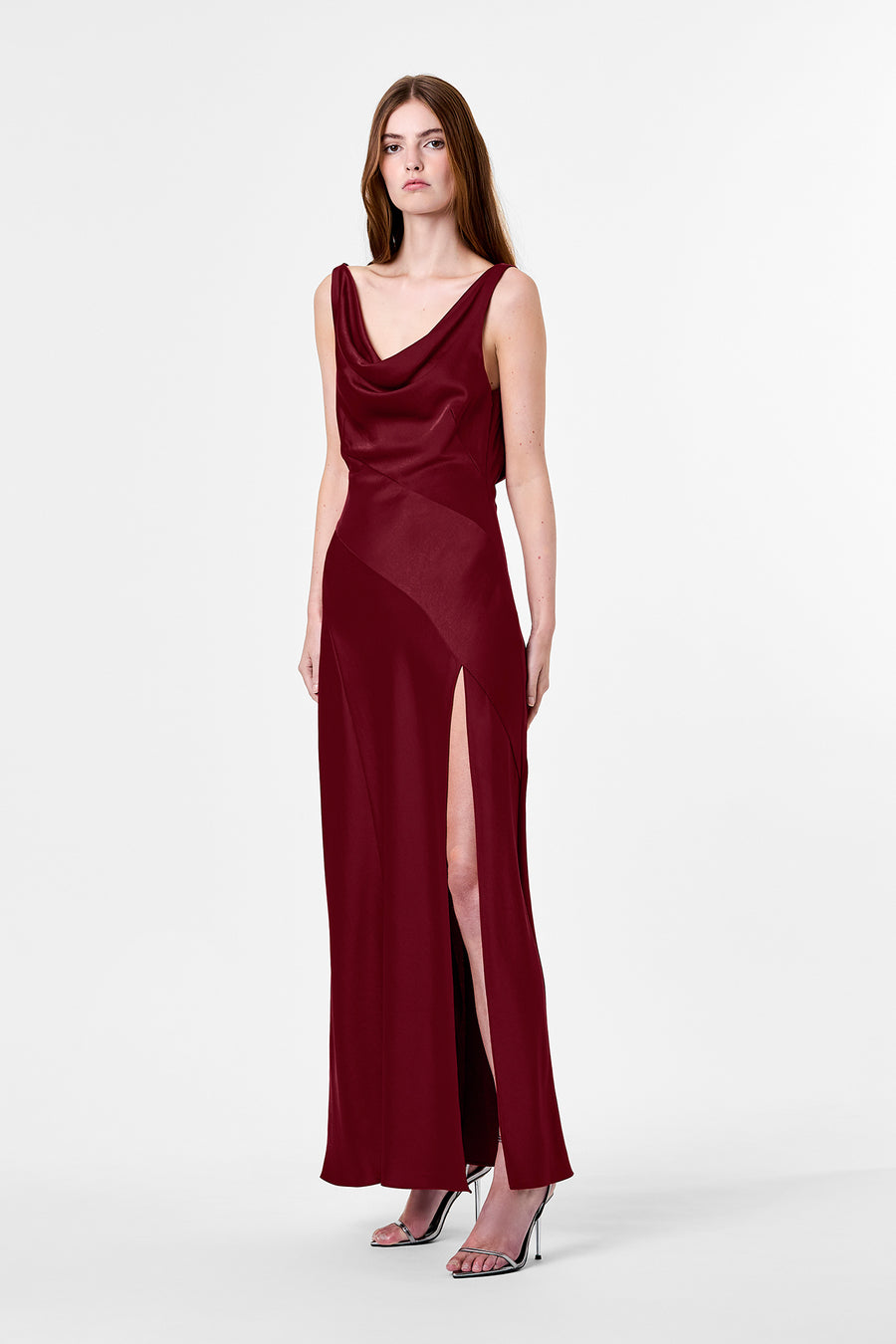 ALFINA DRESS - PLUM