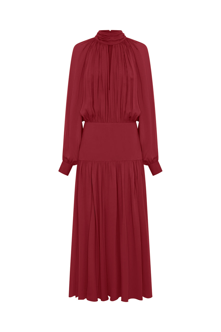 ANETA DRESS - PLUM