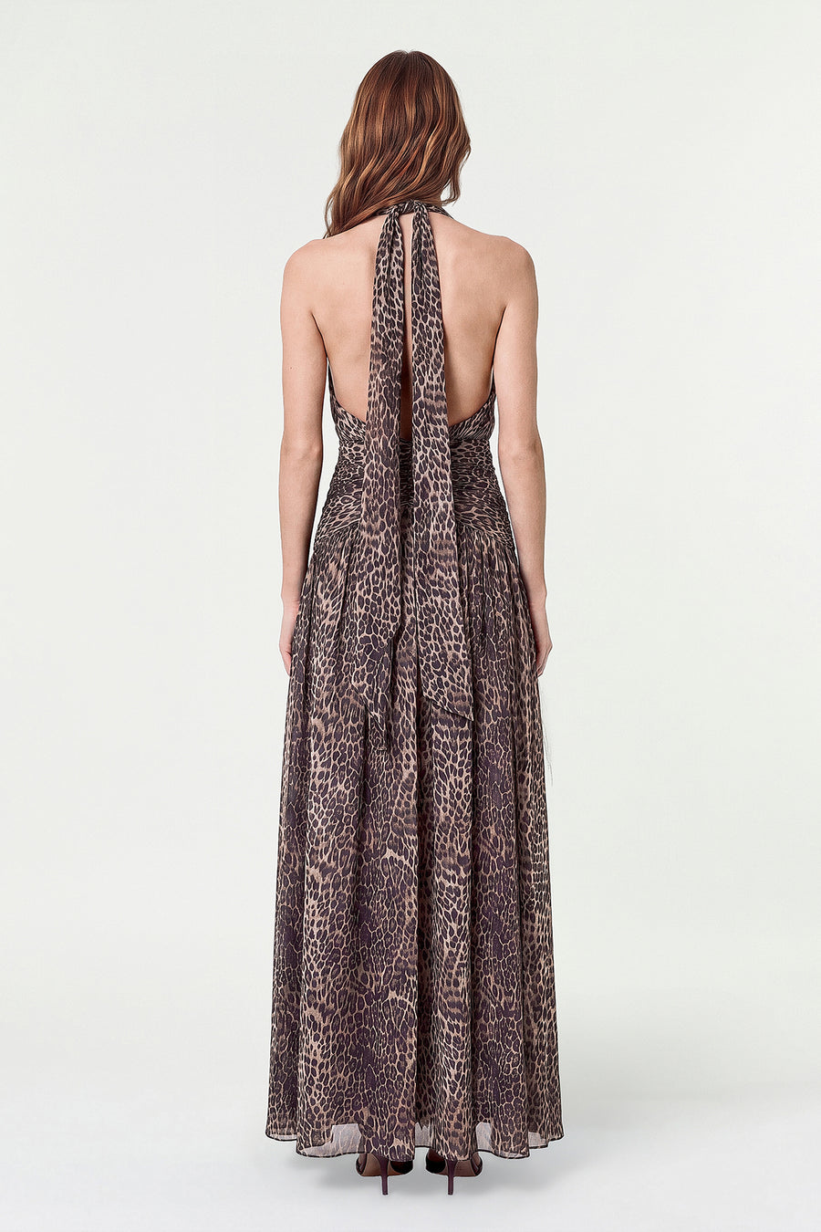 ARELLA DRESS - DESERT LEOPARD