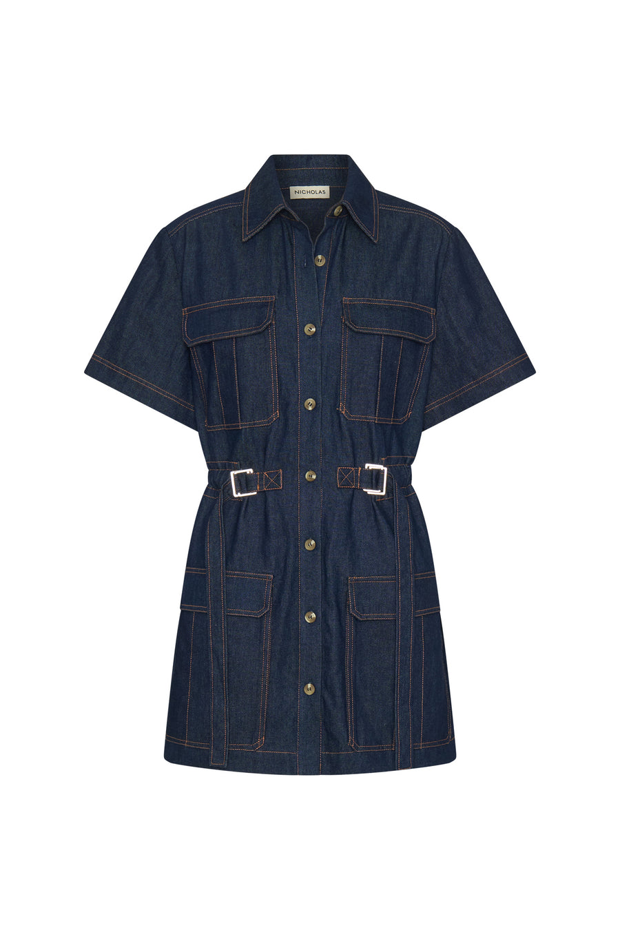 RIANNE DRESS - INIDGO