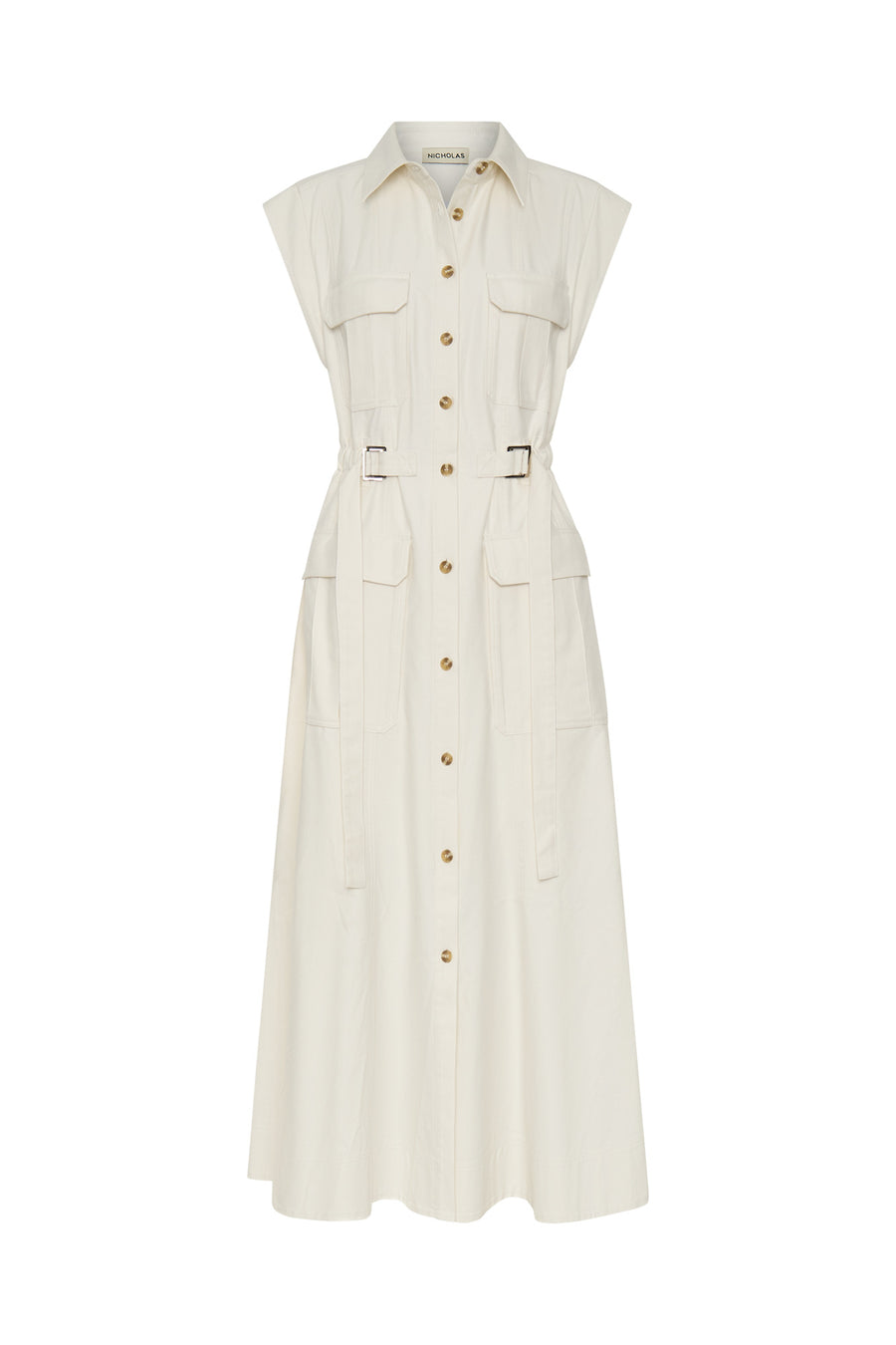 ROMINA DRESS - IVORY