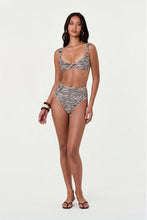 NEREA HIGH WAIST BOTTOM - GRAPHIC ZEBRA