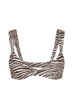 BRIDGET BALCONETTE TOP - GRAPHIC ZEBRA