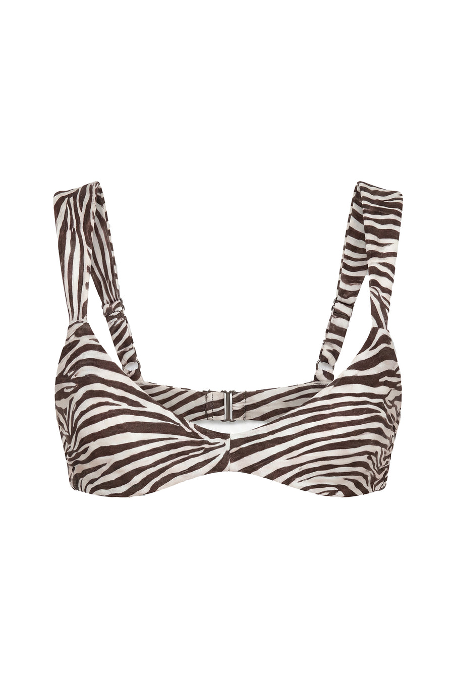 BRIDGET BALCONETTE TOP - GRAPHIC ZEBRA