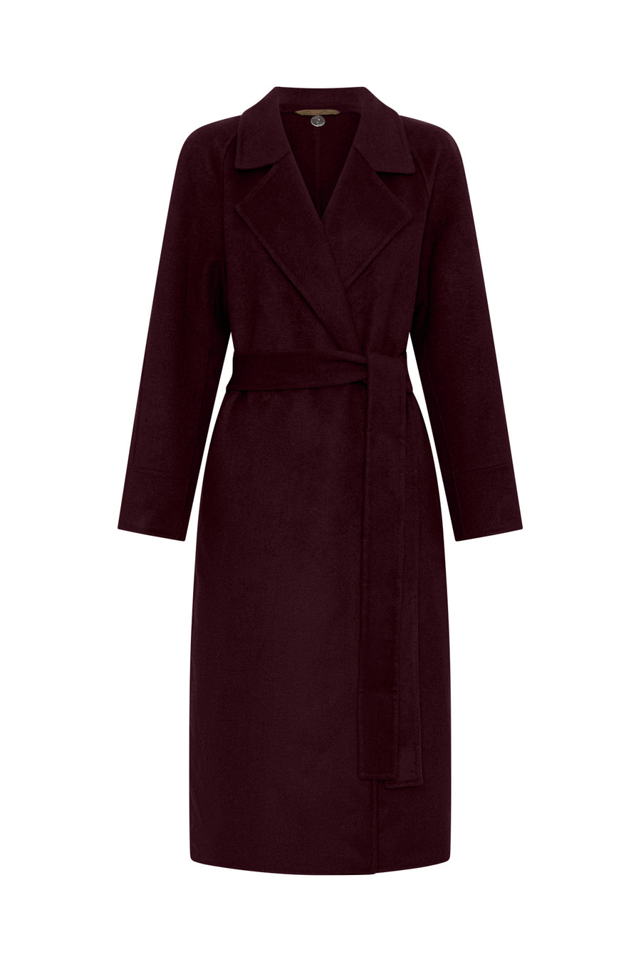 CANDICE COAT - DARK PLUM