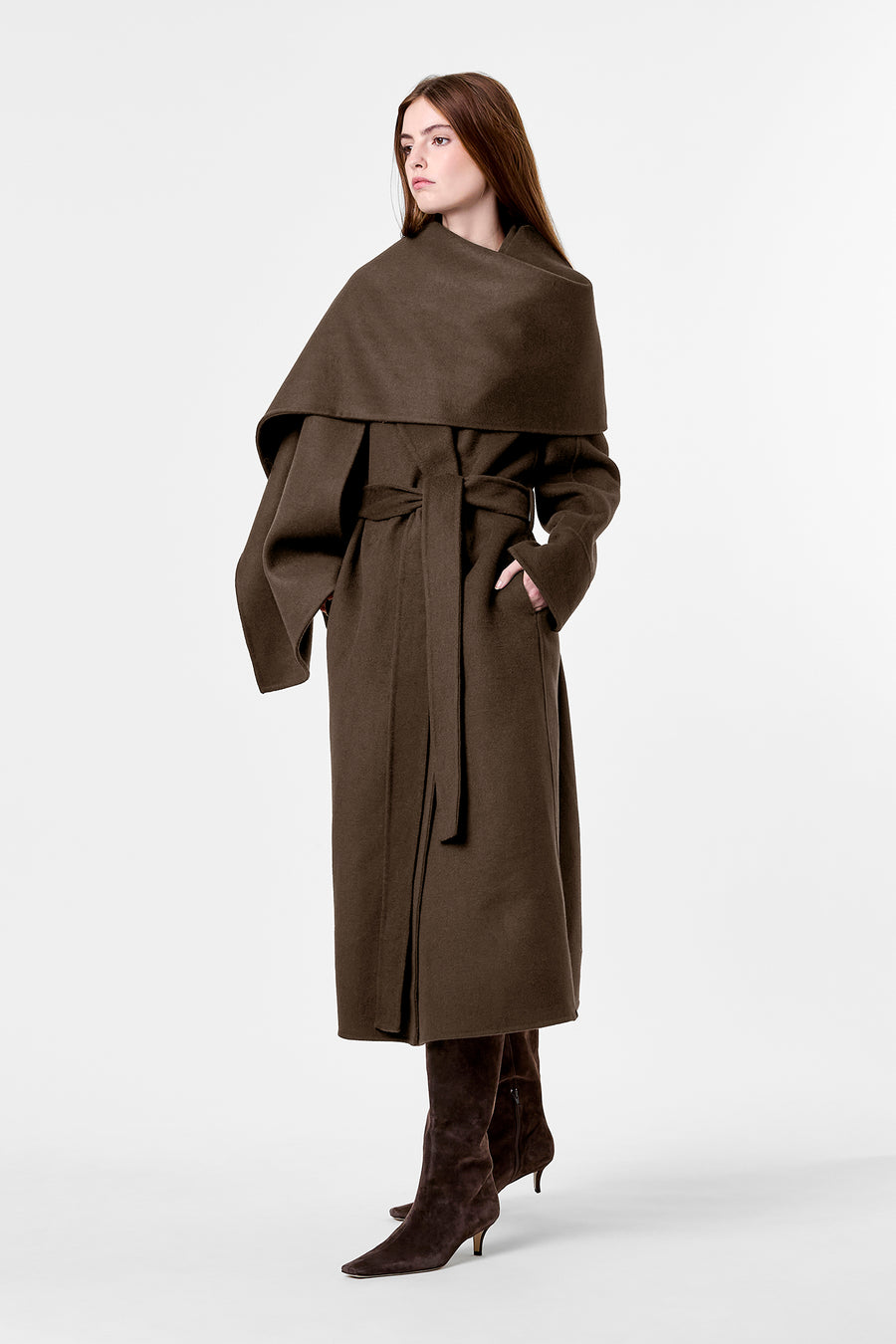 CANDICE COAT - OLIVE