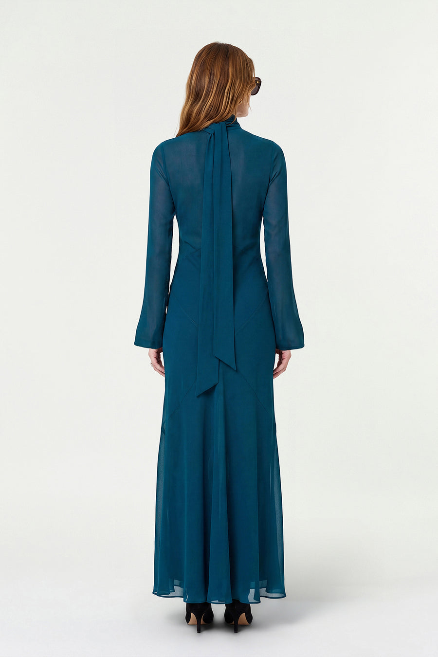 CARA DRESS - PETROL