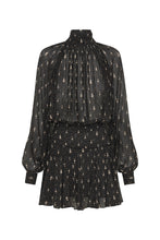 CECILE DRESS - OPAL GEO BLACK