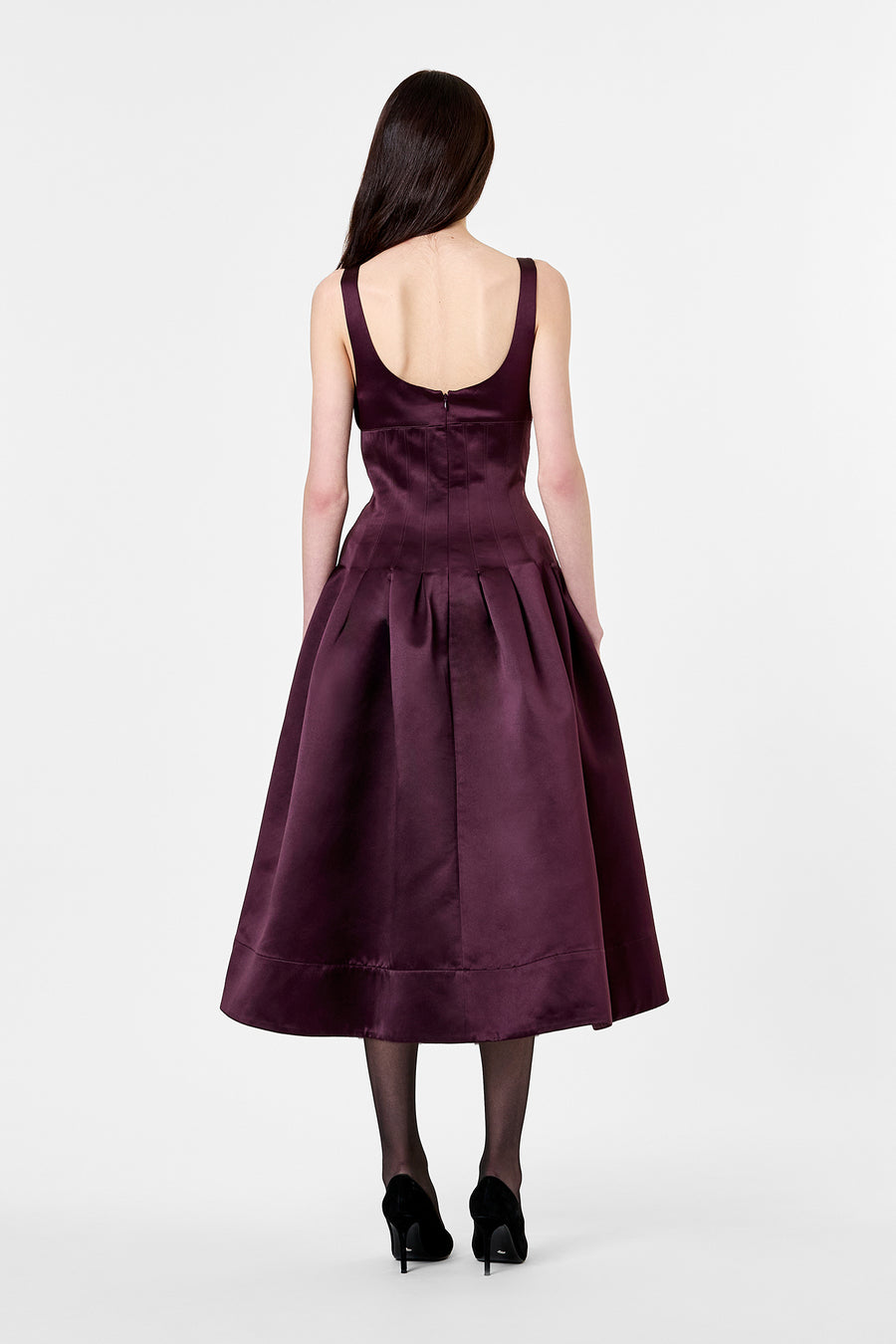 CORY DRESS - BLACKBERRY