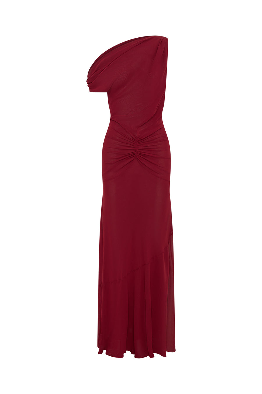 ELZA DRESS - PLUM