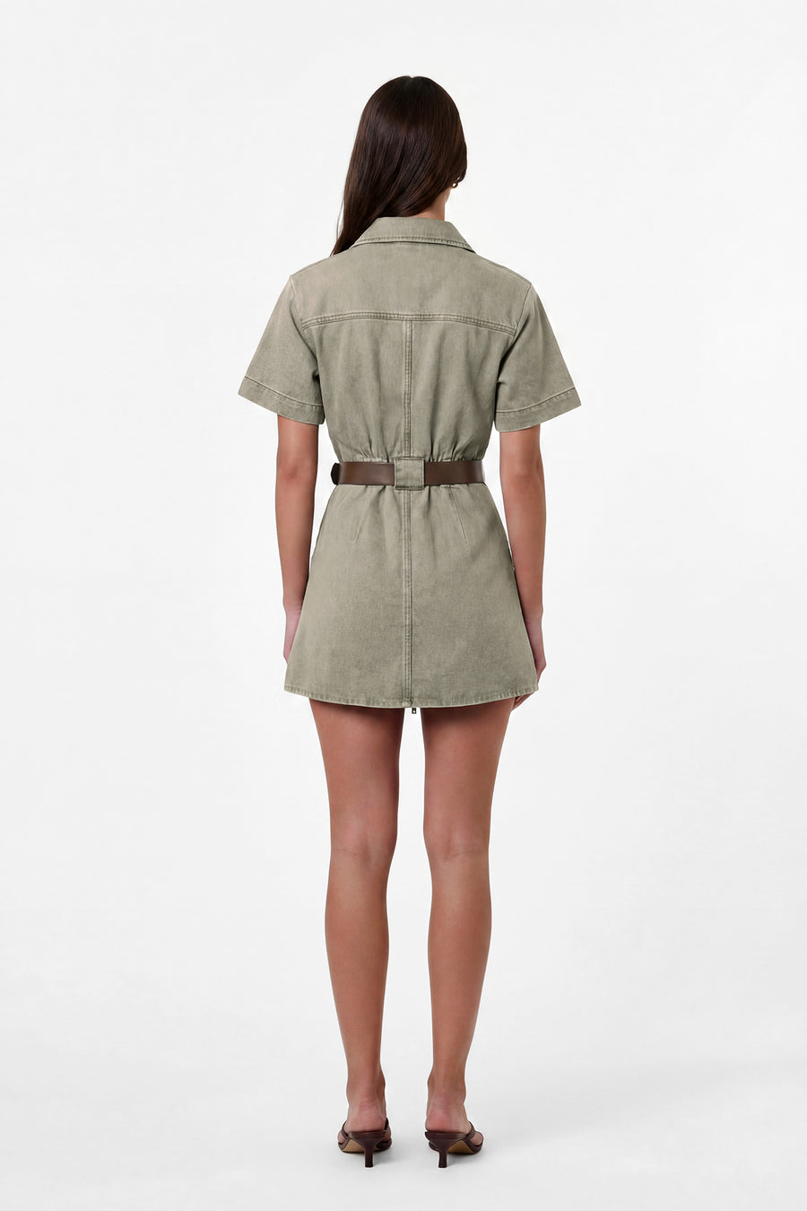 EMBLA DRESS - SAGE