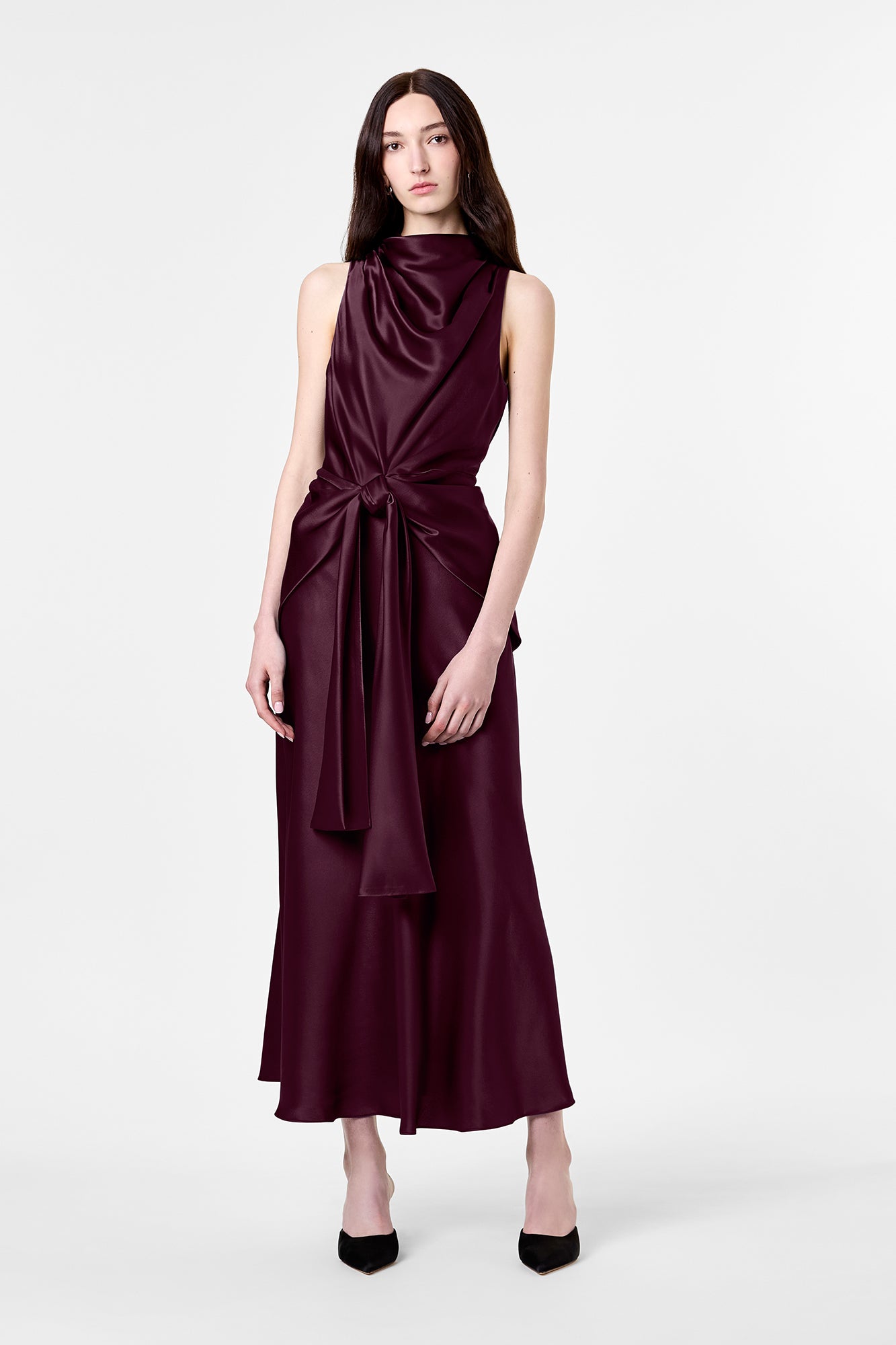 ESMARA DRESS - BLACKBERRY