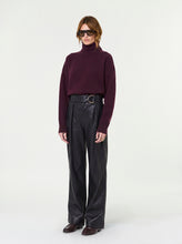 ESME LAMBSWOOL ROLLNECK - OXBLOOD