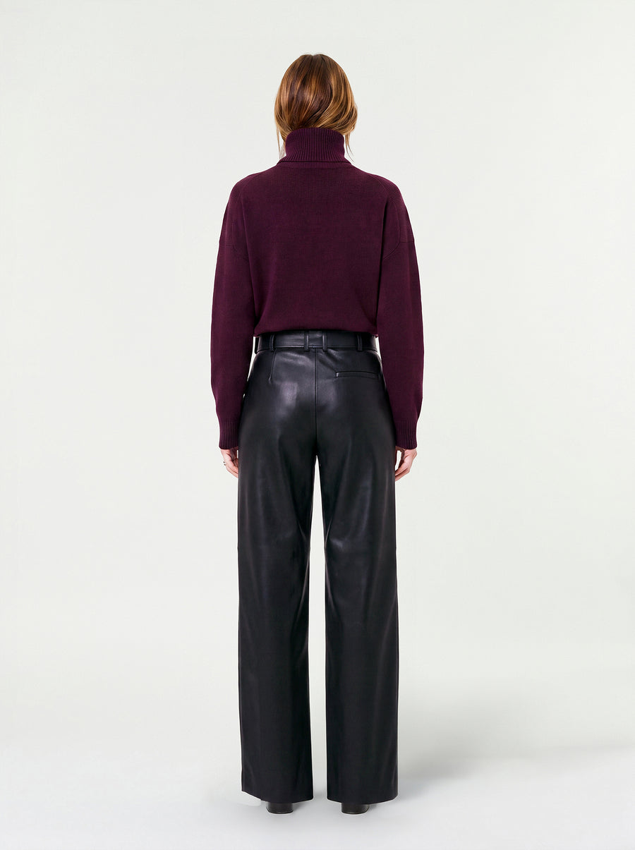 ESME LAMBSWOOL ROLLNECK - OXBLOOD