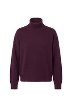ESME LAMBSWOOL ROLLNECK - OXBLOOD