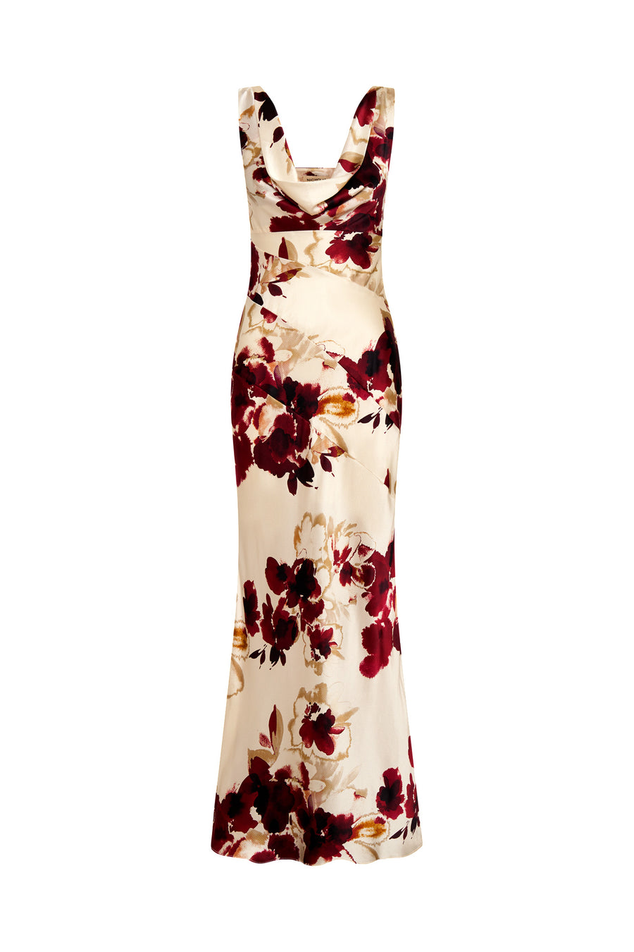 Sally Dress - Watercolour Floral Ivory