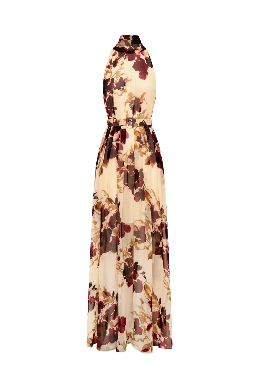 Lucia Dress - Watercolour Floral Ivory