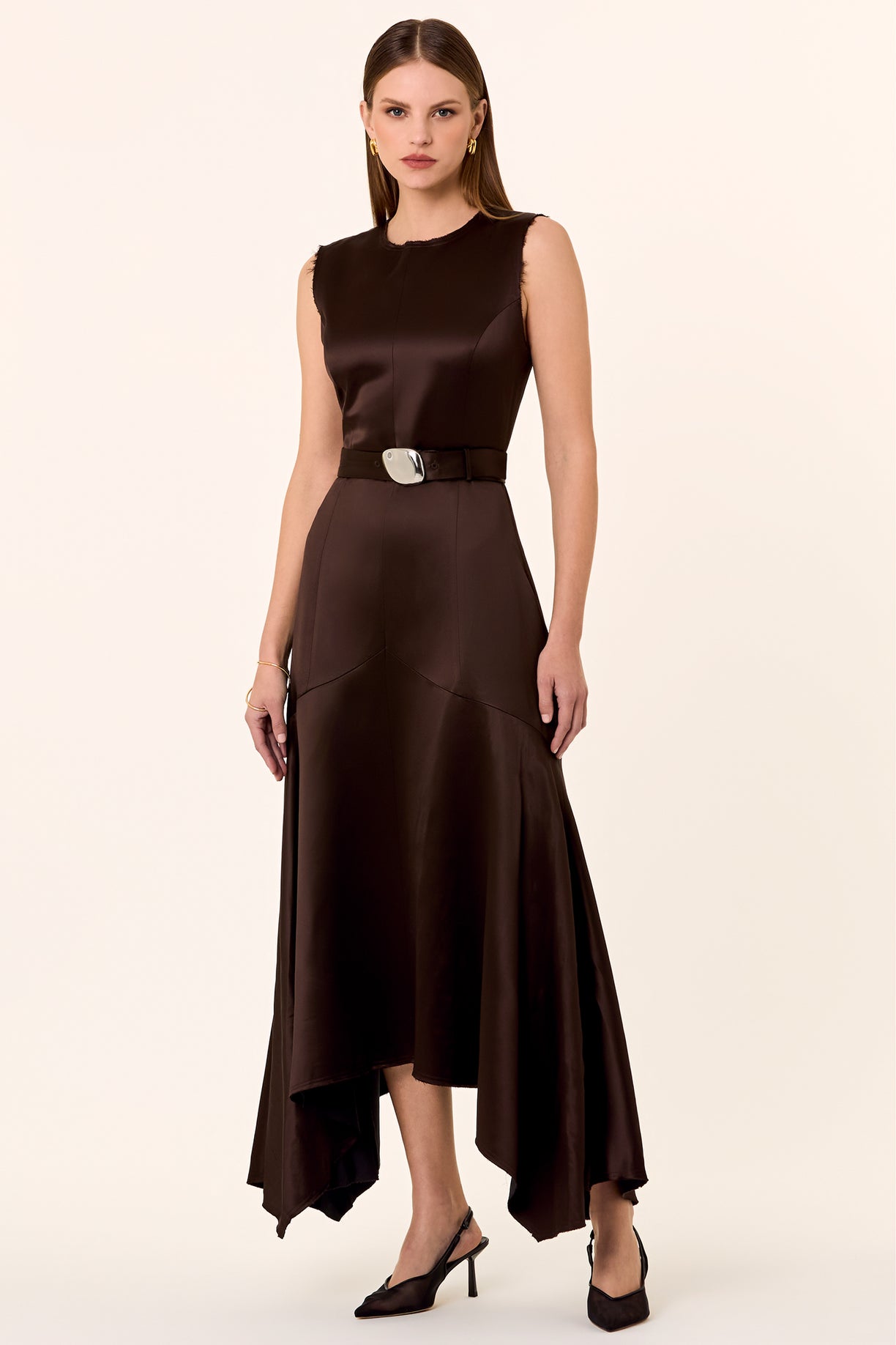 Carla Dress - Espresso – NICHOLAS