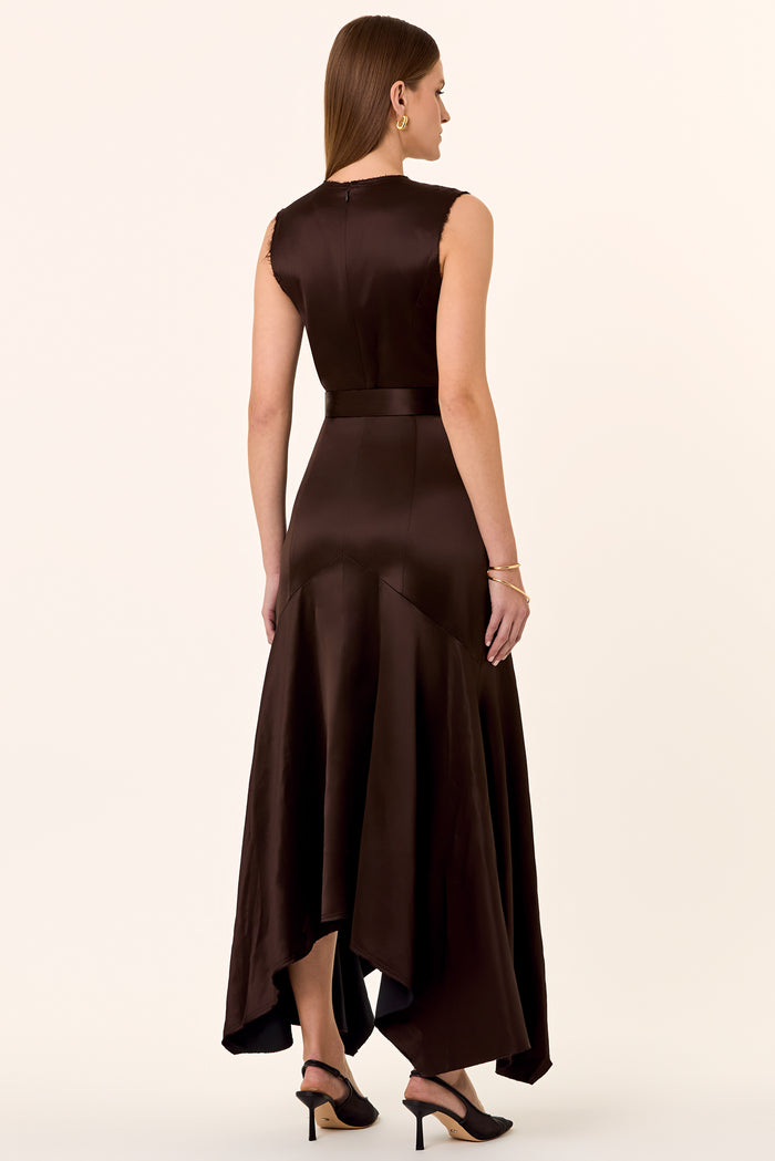 Carla Dress - Espresso – NICHOLAS