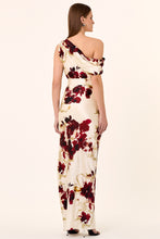 Halle Dress - Watercolour Floral Ivory