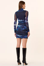 Mila Dress - Blur Floral Ink