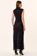 Viona Dress - Bordeaux Snake Print