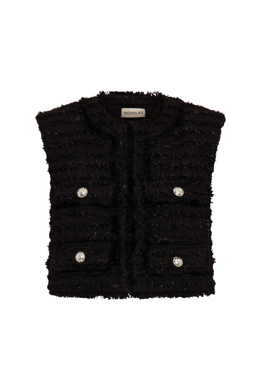 Emersyn Vest - Black