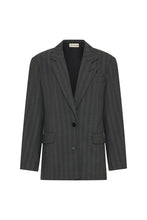 Nadia Blazer - Stripe Gray