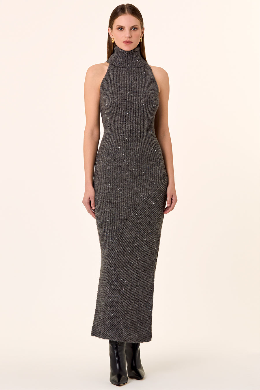 Kiandra Dress- Charcoal