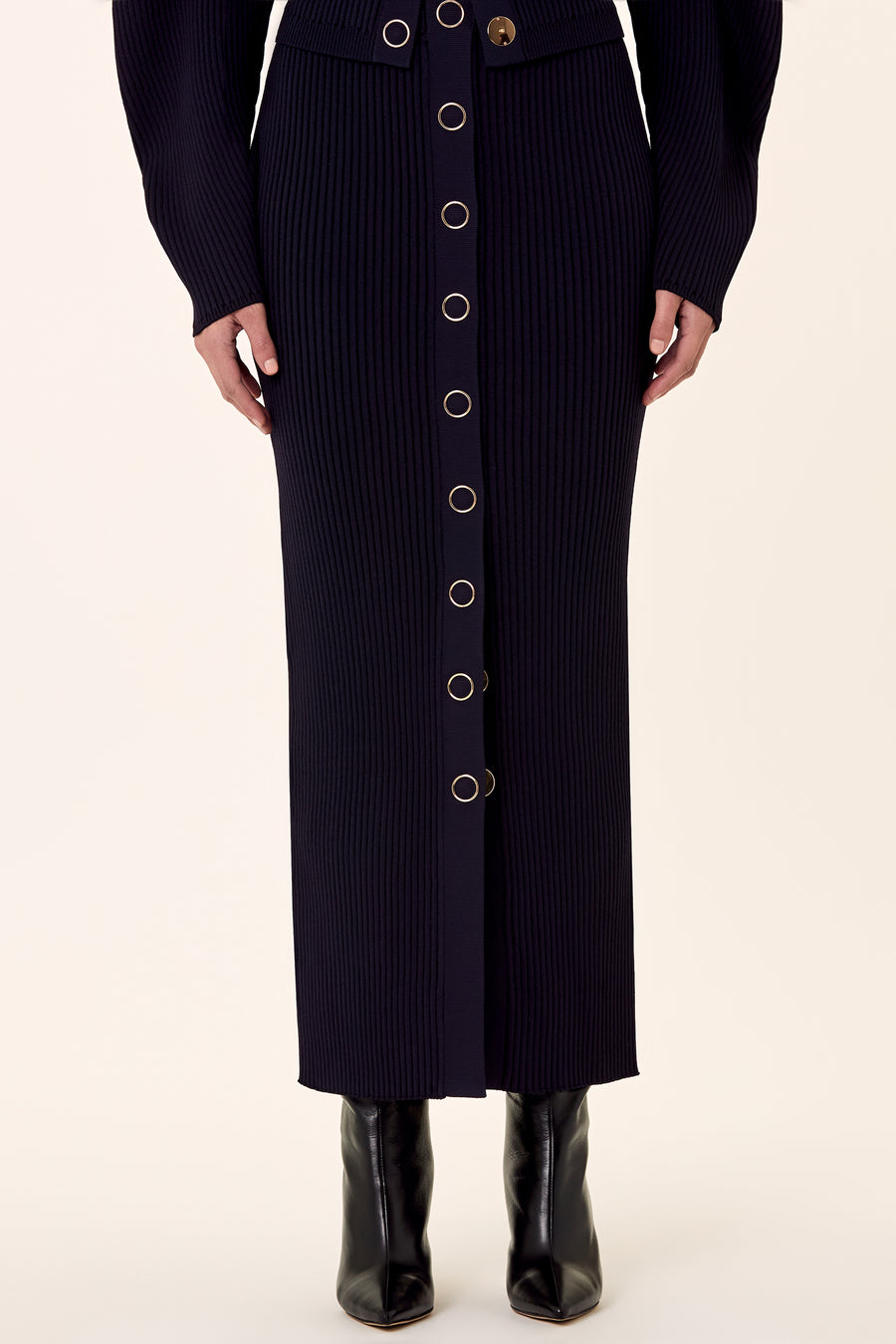 Gianna Knit Skirt - Ink