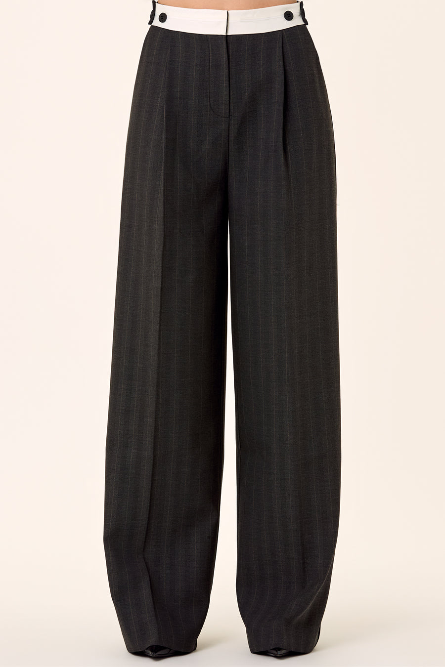 Bindi Pant - Stripe Gray