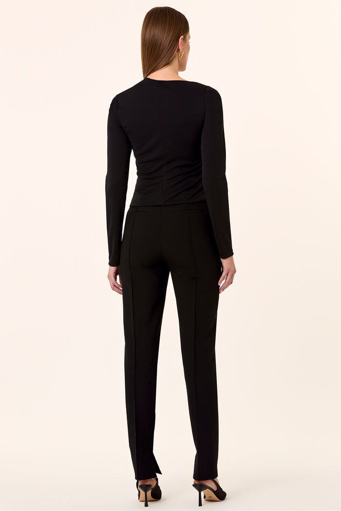 【NICK&NICOLE】 OBLIQUE LINE LONG SLEEVE TOP TOP / 追跡付 1_7aff0bb2-6c4b-4d83-9a6a-