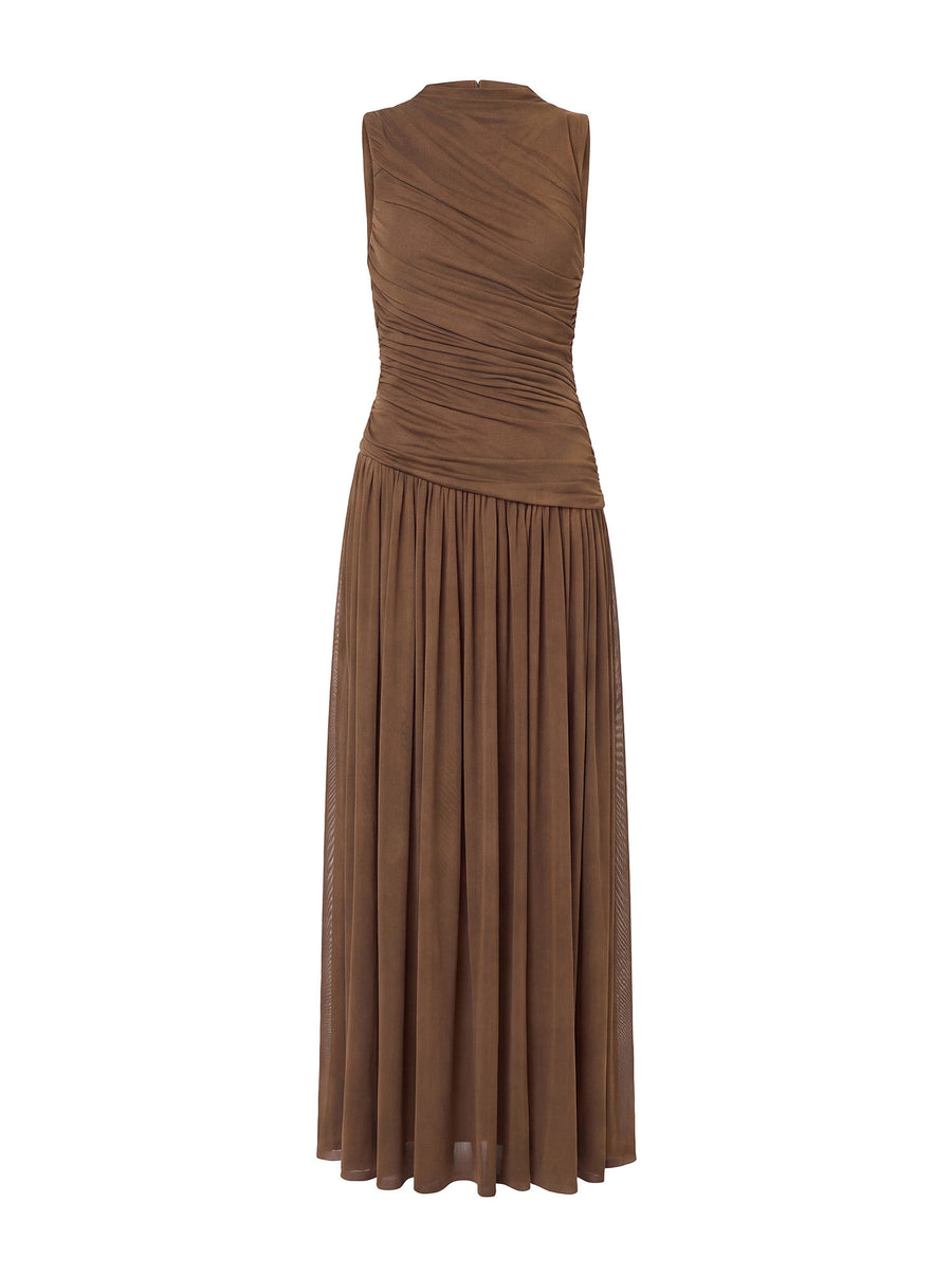 MISHA DRESS - OLIVE