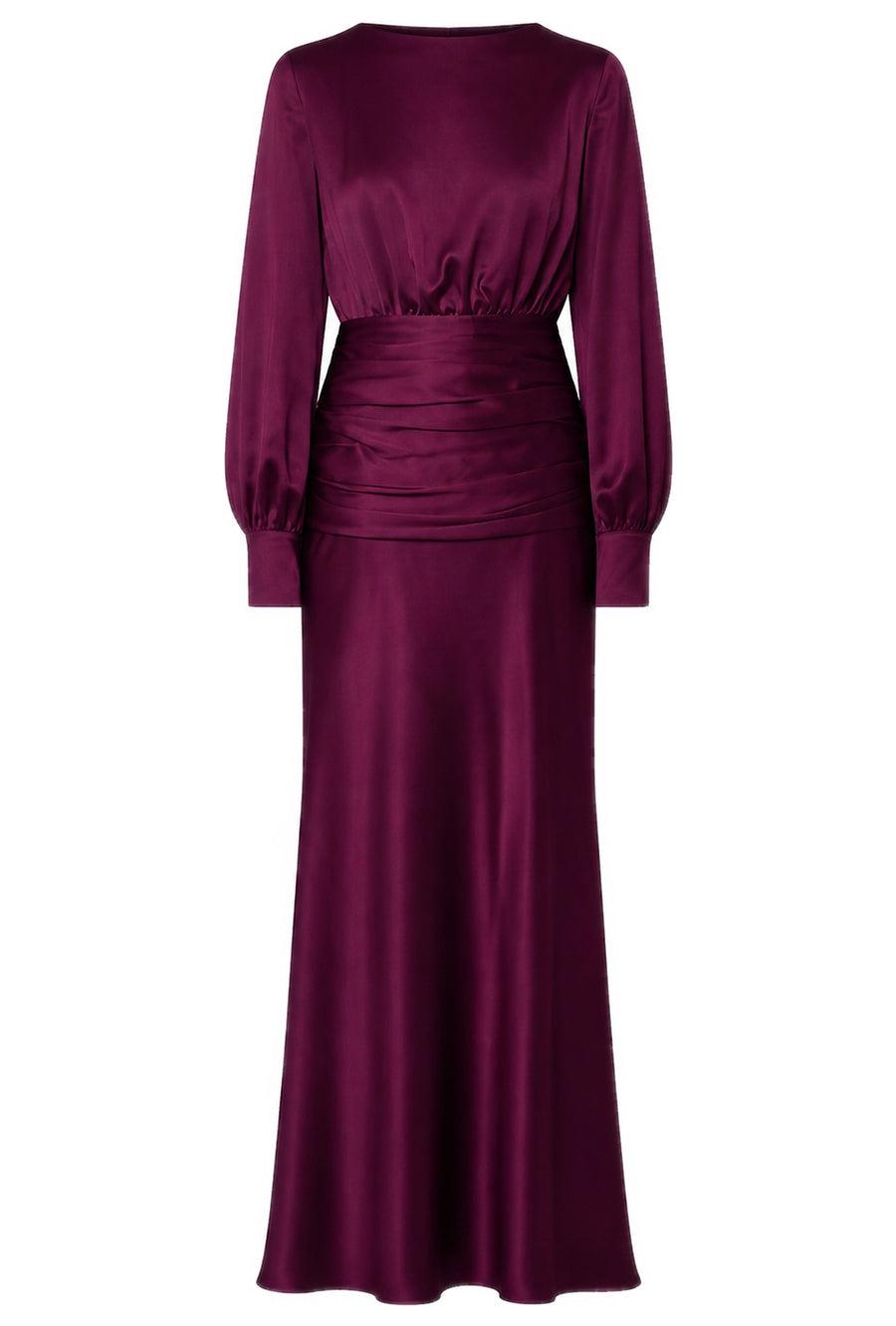 SAMINA DRESS - BLACKBERRY